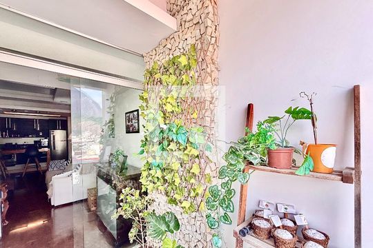 Varanda da sala de apartamento para alugar com 2 quartos, 90m² em Leblon, Rio de Janeiro