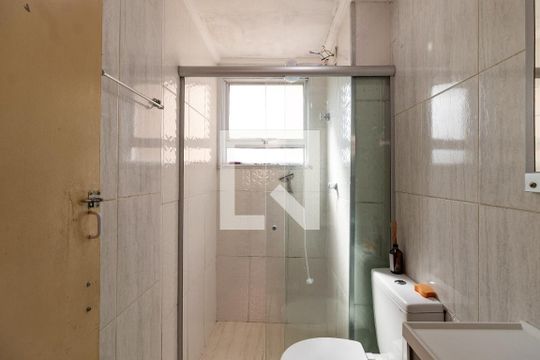 Banheiro de apartamento para alugar com 1 quarto, 34m² em Brás, São Paulo