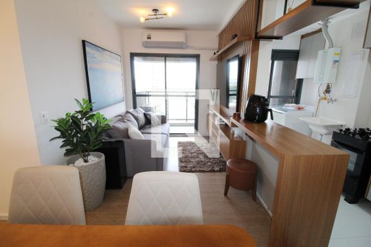 Sala de apartamento para alugar com 2 quartos, 58m² em Jardim Esplanada, São José dos Campos