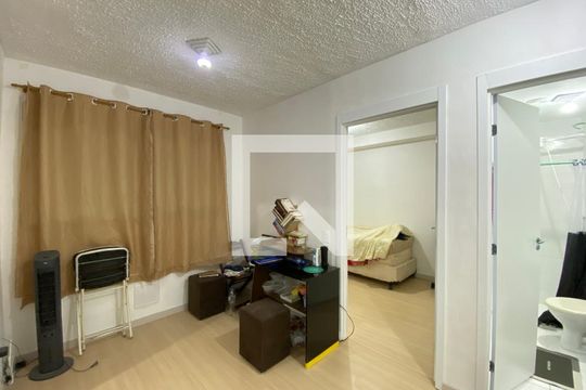 Sala/Cozinha de apartamento à venda com 2 quartos, 32m² em Parque Novo Mundo, São Paulo