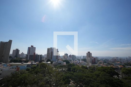 Varanda da Sala de apartamento para alugar com 1 quarto, 40m² em Vila Assunção, Santo André