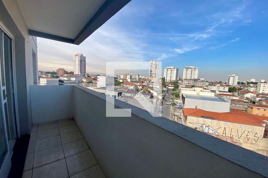 Varanda da Sala de apartamento à venda com 2 quartos, 76m² em Vila Sao Judas Tadeu, Guarulhos