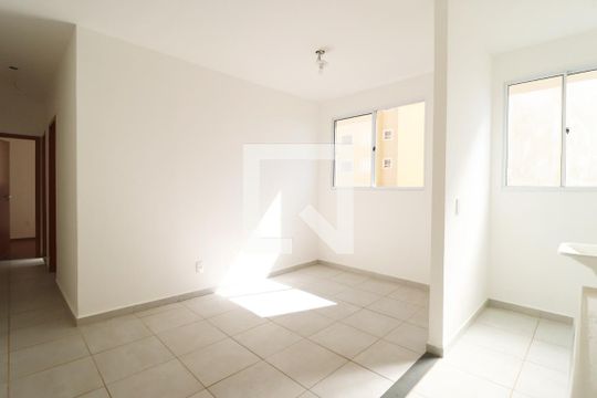 Sala de apartamento para alugar com 2 quartos, 45m² em Morada da Colina, Uberlândia
