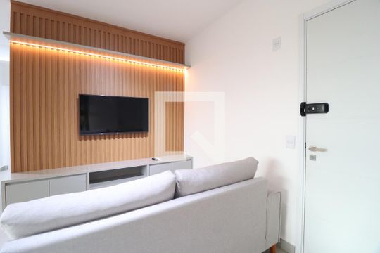 Sala de apartamento para alugar com 2 quartos, 68m² em Jardim Sul, Uberlândia