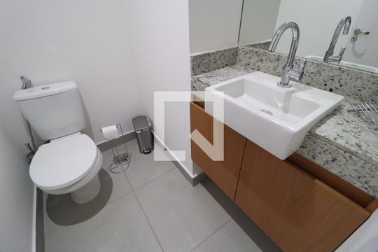 Lavabo de apartamento para alugar com 2 quartos, 68m² em Jardim Sul, Uberlândia