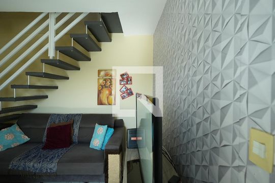 Sala de apartamento à venda com 2 quartos, 80m² em Jardim Progresso, Santo André