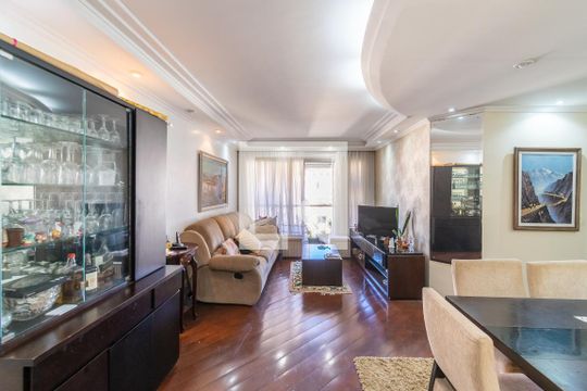Sala  de apartamento à venda com 3 quartos, 115m² em Jabaquara, São Paulo
