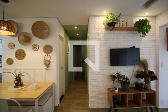 Sala de apartamento à venda com 2 quartos, 50m² em Jardim Umarizal, São Paulo