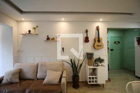 Sala de apartamento à venda com 2 quartos, 50m² em Jardim Umarizal, São Paulo