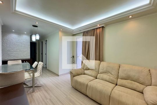 Sala de apartamento à venda com 3 quartos, 59m² em Vila Augusta, Guarulhos