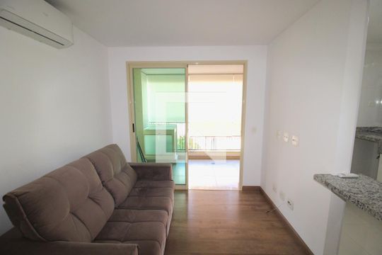 Sala / Cozinha de apartamento à venda com 1 quarto, 45m² em Santana, São Paulo