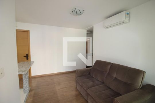 Sala / Cozinha de apartamento à venda com 1 quarto, 45m² em Santana, São Paulo