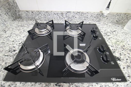Sala / Cozinha de apartamento à venda com 1 quarto, 45m² em Santana, São Paulo