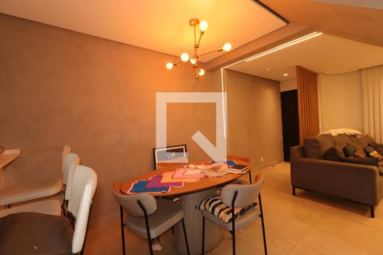 Sala de Jantar de casa à venda com 3 quartos, 205m² em Jardim Pilar, Santo André