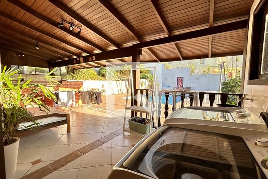 Lavanderia de kitnet/studio para alugar com 1 quarto, 14m² em Saco dos Limões, Florianópolis