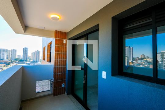 Varanda/Área de serviço de apartamento à venda com 2 quartos, 45m² em Campestre, Santo André
