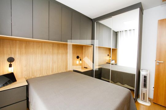 Quarto 1 de apartamento à venda com 2 quartos, 73m² em Estoril, Belo Horizonte