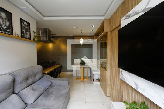 Sala de apartamento à venda com 2 quartos, 73m² em Estoril, Belo Horizonte