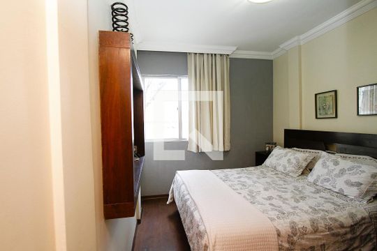 Quarto 1 - Suíte de apartamento à venda com 3 quartos, 104m² em Havaí, Belo Horizonte
