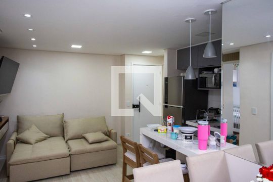 Sala de apartamento à venda com 2 quartos, 45m² em Centro, Diadema