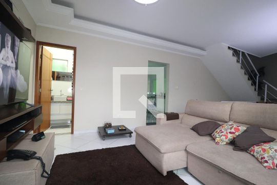 Sala de casa à venda com 3 quartos, 151m² em Parque das Nações, Santo André