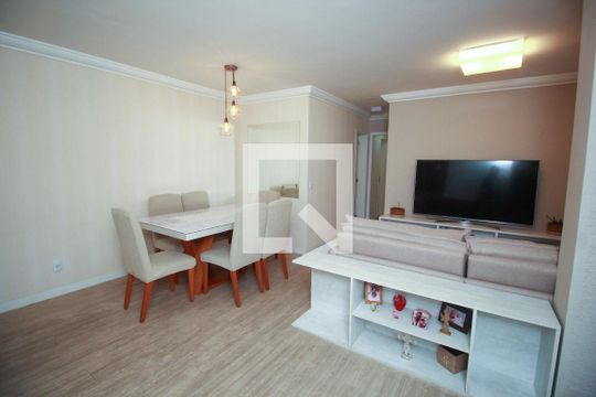 Sala de Jantar de apartamento à venda com 2 quartos, 65m² em Vila Valparaíso, Santo André