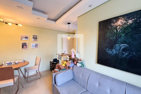Sala de apartamento à venda com 2 quartos, 47m² em Jardim Iraja, São Bernardo do Campo