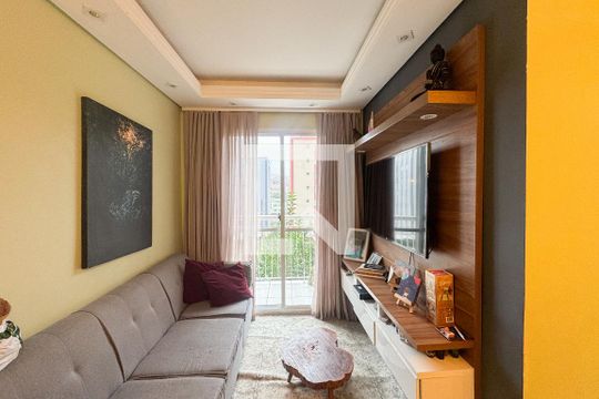 Sala de apartamento à venda com 2 quartos, 47m² em Jardim Iraja, São Bernardo do Campo