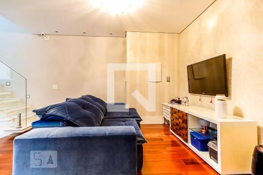 Sala de casa de condomínio à venda com 4 quartos, 600m² em Vila Albertina, São Paulo