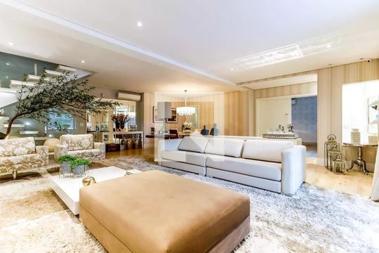 Sala de casa de condomínio à venda com 4 quartos, 600m² em Vila Albertina, São Paulo