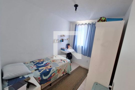 Quarto de apartamento à venda com 2 quartos, 44m² em Parque Ipe, São Paulo