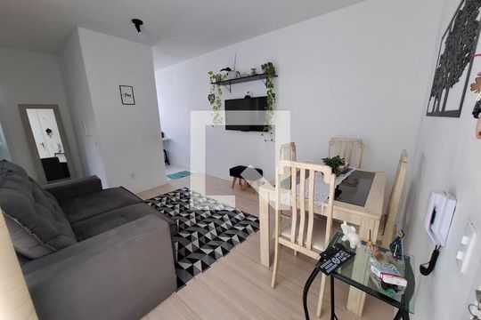 Sala de apartamento à venda com 2 quartos, 44m² em Parque Ipe, São Paulo