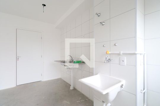  Sala/Cozinha/Área de serviço de apartamento para alugar com 2 quartos, 43m² em Barra Funda, São Paulo