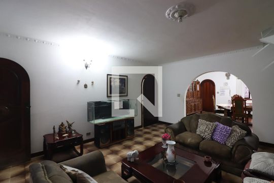 Sala  de casa para alugar com 5 quartos, 670m² em Assunção, São Bernardo do Campo