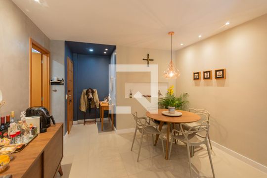 Sala de apartamento à venda com 3 quartos, 85m² em Tijuca, Rio de Janeiro