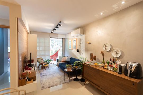 Sala de apartamento à venda com 3 quartos, 85m² em Tijuca, Rio de Janeiro