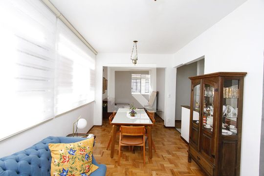 Sala de apartamento para alugar com 2 quartos, 100m² em Santa Lúcia, Belo Horizonte