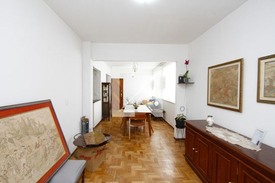 Sala de apartamento para alugar com 2 quartos, 100m² em Santa Lúcia, Belo Horizonte