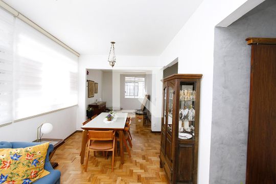 Sala de apartamento para alugar com 2 quartos, 100m² em Santa Lúcia, Belo Horizonte