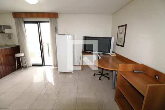 Sala de apartamento para alugar com 1 quarto, 53m² em Jardim Sao Dimas, São José dos Campos