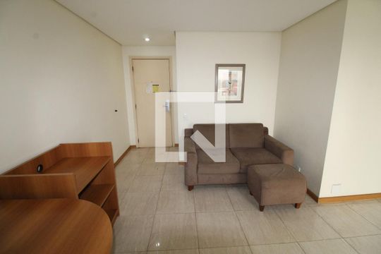 Sala de apartamento para alugar com 1 quarto, 53m² em Jardim Sao Dimas, São José dos Campos