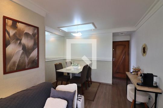 Sala  de apartamento à venda com 3 quartos, 62m² em Vila Santa Cassia, São Bernardo do Campo