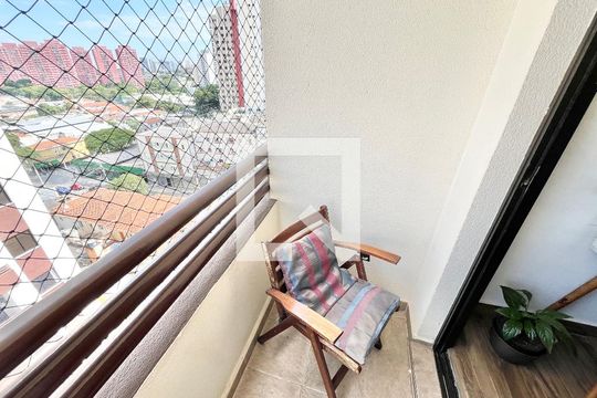 Varanda da Sala de apartamento à venda com 3 quartos, 74m² em Casa Verde, São Paulo