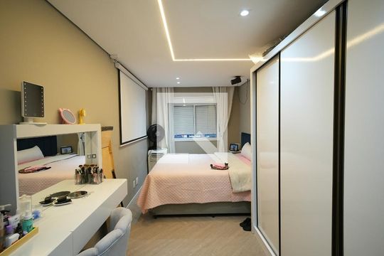 Quarto 2 de apartamento à venda com 2 quartos, 55m² em Casa Branca, Santo André