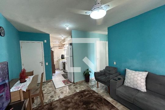Sala de apartamento à venda com 2 quartos, 43m² em Bonsucesso, Rio de Janeiro