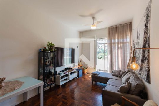 Sala de apartamento à venda com 2 quartos, 77m² em Tijuca, Rio de Janeiro
