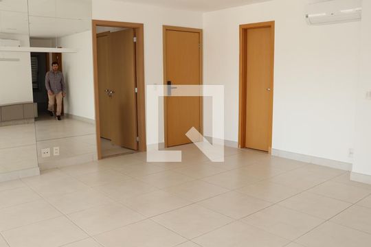 Sala de TV de apartamento para alugar com 2 quartos, 118m² em Jardim Goiás, Goiânia