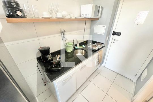 Sala/Quarto/Cozinha de kitnet/studio à venda com 1 quarto, 20m² em Santana, São Paulo