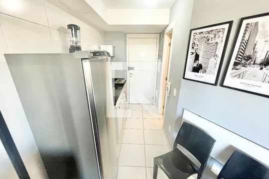 Sala/Quarto/Cozinha de kitnet/studio à venda com 1 quarto, 20m² em Santana, São Paulo