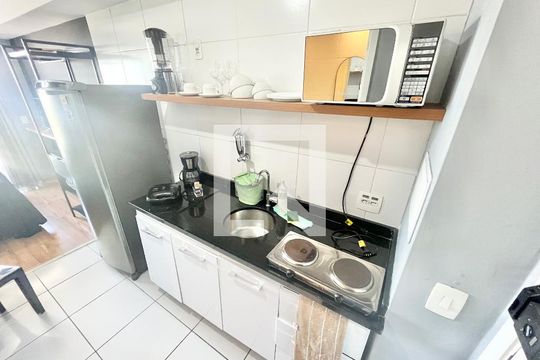 Sala/Quarto/Cozinha de kitnet/studio à venda com 1 quarto, 20m² em Santana, São Paulo